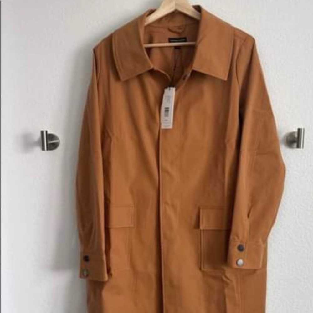 Universal Standard Brown Sugar Spring Raincoat M (18-20)